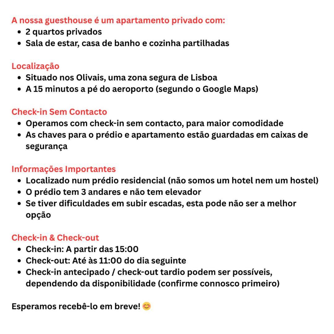Privat bolig Airport Lisboa